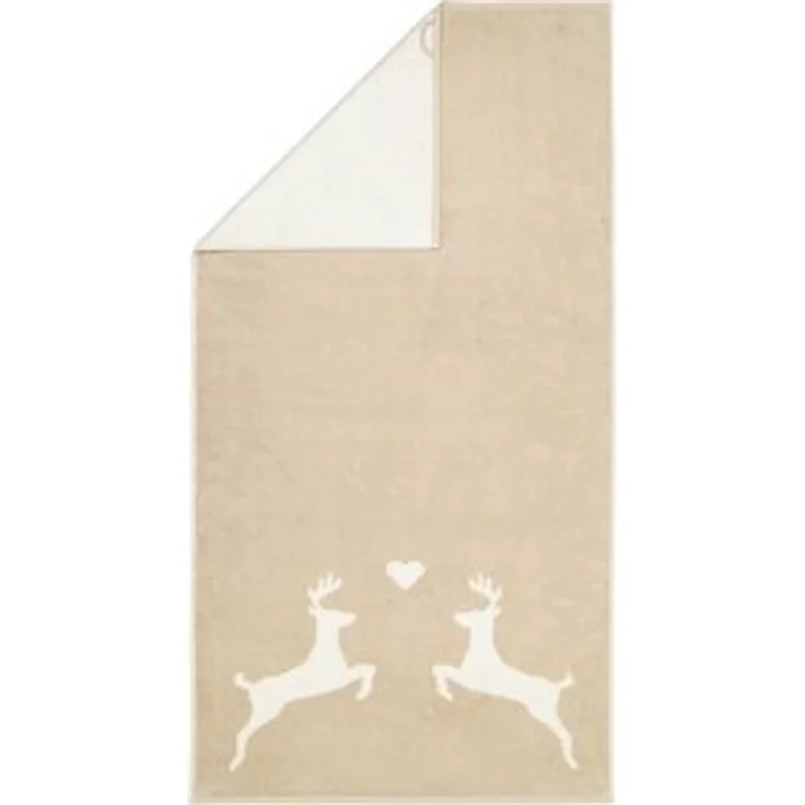 Cawö Duschtuch Alpenchic Natur (70x140 cm) 6228-70/140-33 – Bild 6