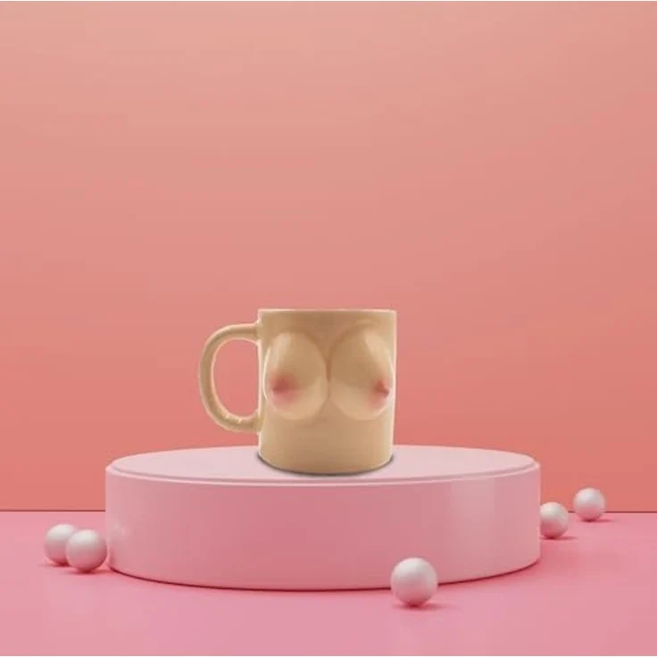Mad Monkey - Boob Mug – Bild 2