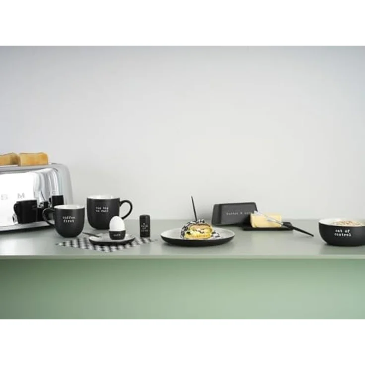 ASA SELECTION Becher hey! Henkelbecher too big to fail 0,6l, New Bone China – Bild 5