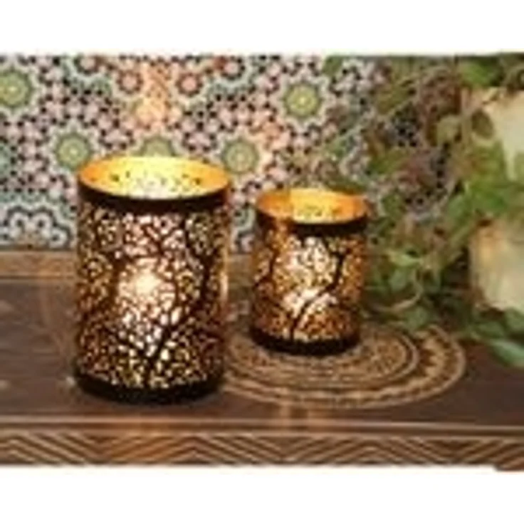 Orientalisches Windlicht Ancona 2er Set – Bild 3