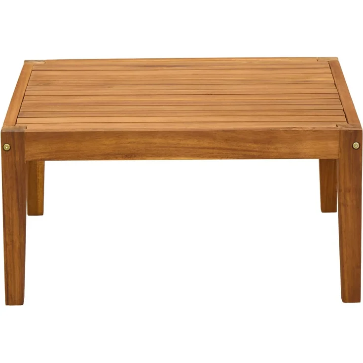 vidaXL Gartentisch Massivholz Akazie Natur 60 x 60 x 30 cm 3407791 – Bild 3