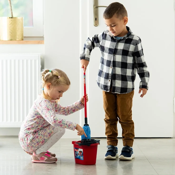 Vileda Eimer mit Wischmop für Kinder – Bild 2