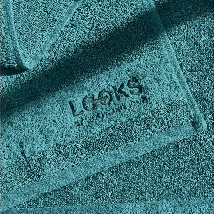 LOOKS by Wolfgang Joop Gästehandtücher LOOKS, Frottier (2-St), mit Logobestickung – Bild 4