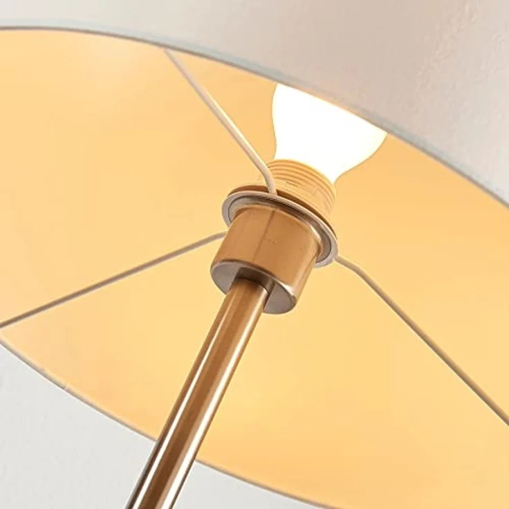 Lindby Stehlampe Parsa, Weiß IP20, 1 x 15 W LED – Bild 4