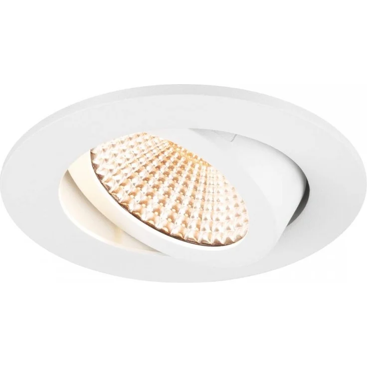 SLV 1007425 NEW TRIA® 68 Deckeneinbauleuchte Dim-to-Warm 60° rund weiß – Bild 3