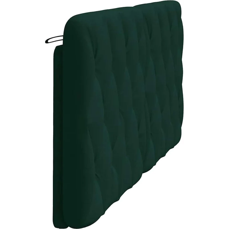 vidaXL Kopfteil-Kissen Dunkelgrün 180 cm Samt Grün – Bild 4
