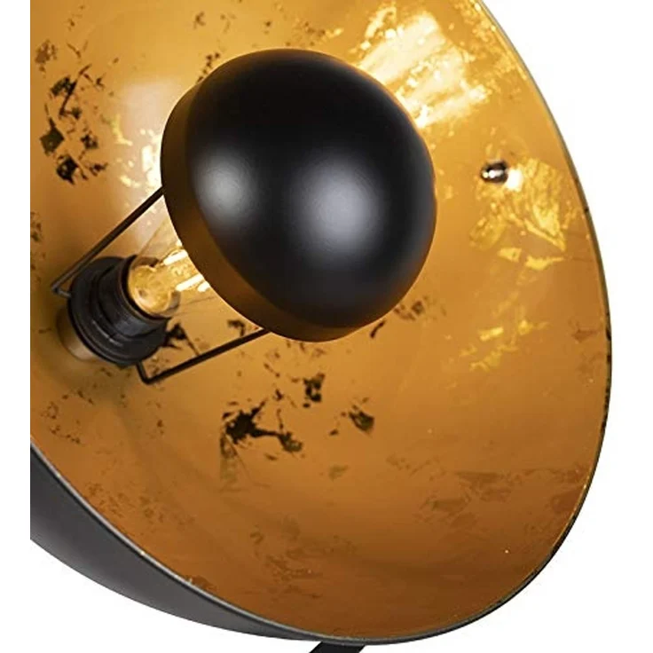 Qazqa Stehlampe Magna licht88, ohne Leuchtmittel, E27, Schwarz, Design, Stahl, 1-flammig – Bild 5