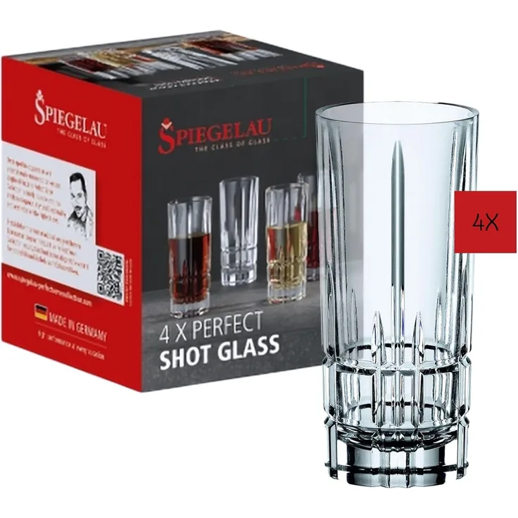 SPIEGELAU 4500170 PERFECT SERVE Shot Glas 4er Set