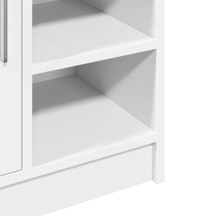 vidaXL Waschbeckenunterschrank Weiß 63x29x55 cm Holzwerkstoff 848129 – Bild 6