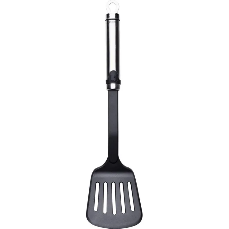 BERGNER Nylon Bratenwender Pfannenwender 34 cm Edelstahl-Griff BG-3064