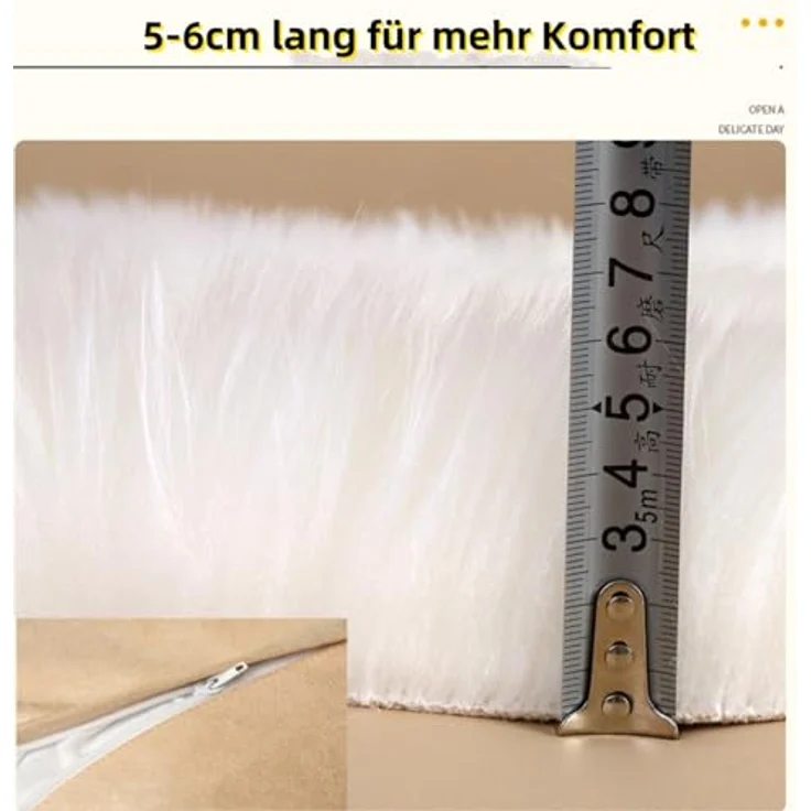 Herzkissen, Herz Kissen Kinderzimmer, Doppelseitiger Flausch Superweiches Plüsch Dekokissen, Herz Dekoratives Kissen für Wohnzimmer Sofa Kind Schlafzimmer Bett (Seeblau,30x40 cm) – Bild 7