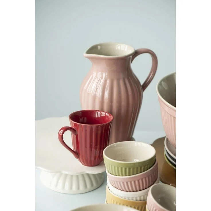 Ib Laursen Krug Mynte 1,7l Keramik Kanne Vase 2077- 80 - coral almond – Bild 2