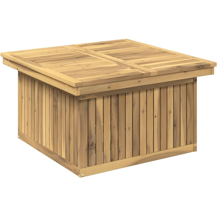 vidaXL Gartenkaffee Tisch aus massivem Akazienholz höhenverstellbar 901706 – Bild 4