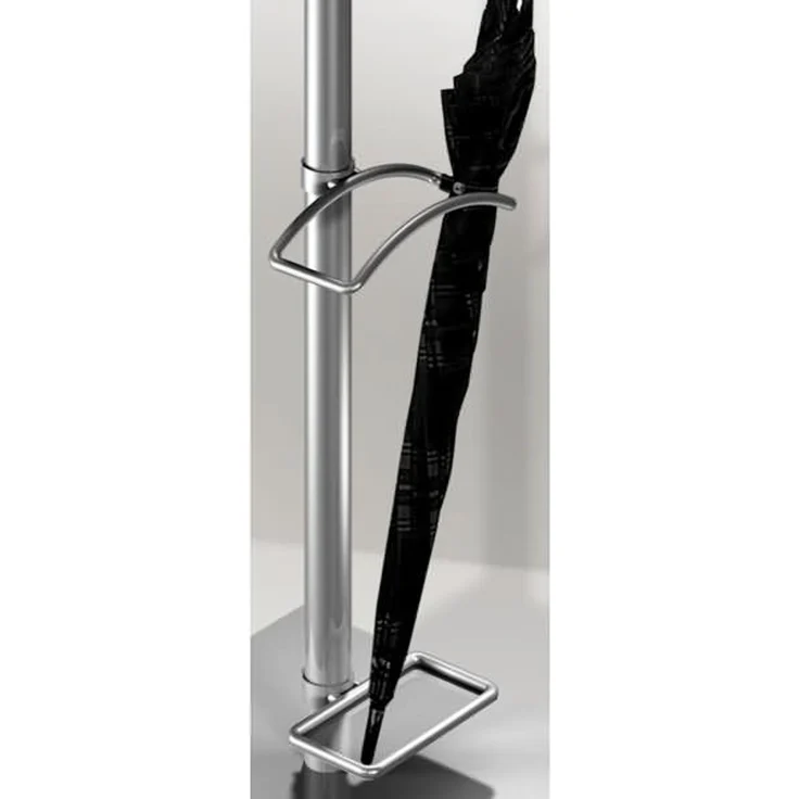Kerkmann Schirmhaltergarnitur für Standgarderobe G 12E Edelstahl