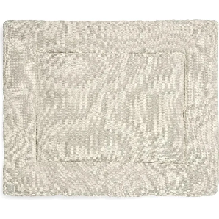 Jollein Basic Knit Laufstallteppich Nougat 80x100 cm Beige