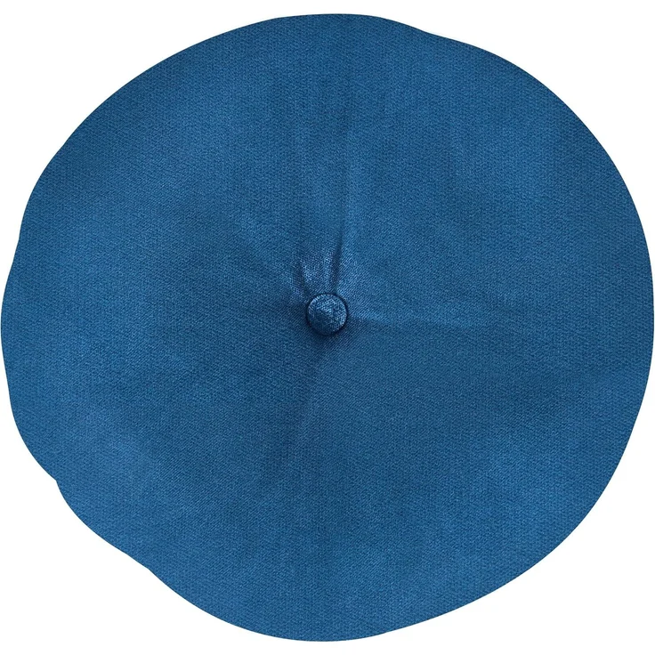Sofa 3-Sitzer SKIEN Samtstoff Marineblau – Bild 9