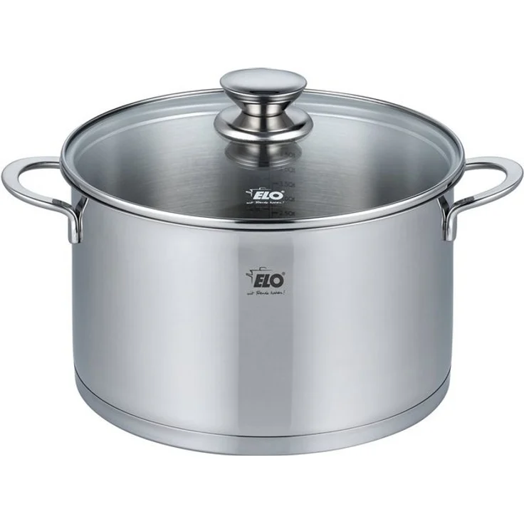 Elo Fleischtopf Galant, Edelstahl 18/10, integriertes Öl- Dosier-System, Induktion – Bild 2
