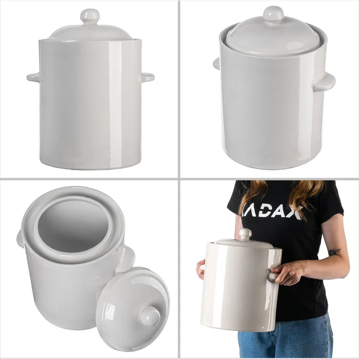 KADAX Fassbeiztopf mit Kragen 5L – Bild 7