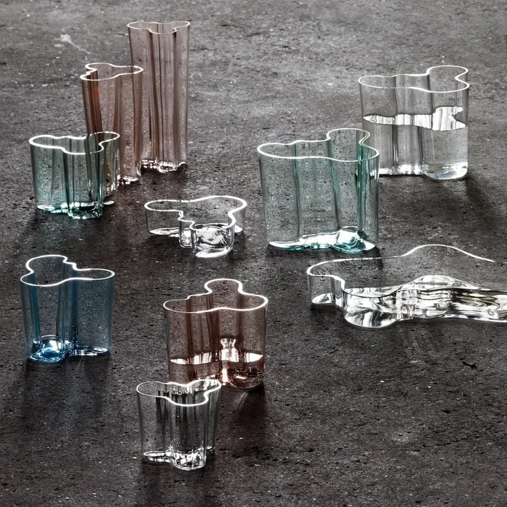 iittala Aalto Vase 251 mm kupfer – Bild 6