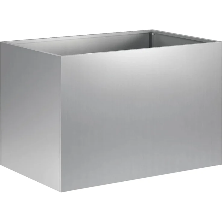 vidaXL Garten-Pflanzgefäß 2 Stk. Silber 60 x 40 x 40 cm 8005691 – Bild 3