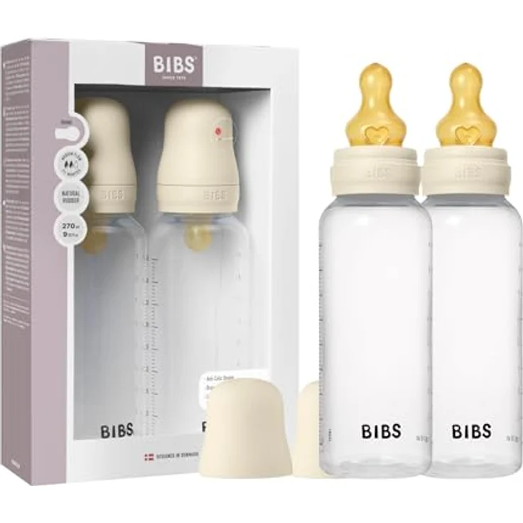 BIBS Flasche - Medium Flow - 2 Stück - 270 ml - La – Bild 2