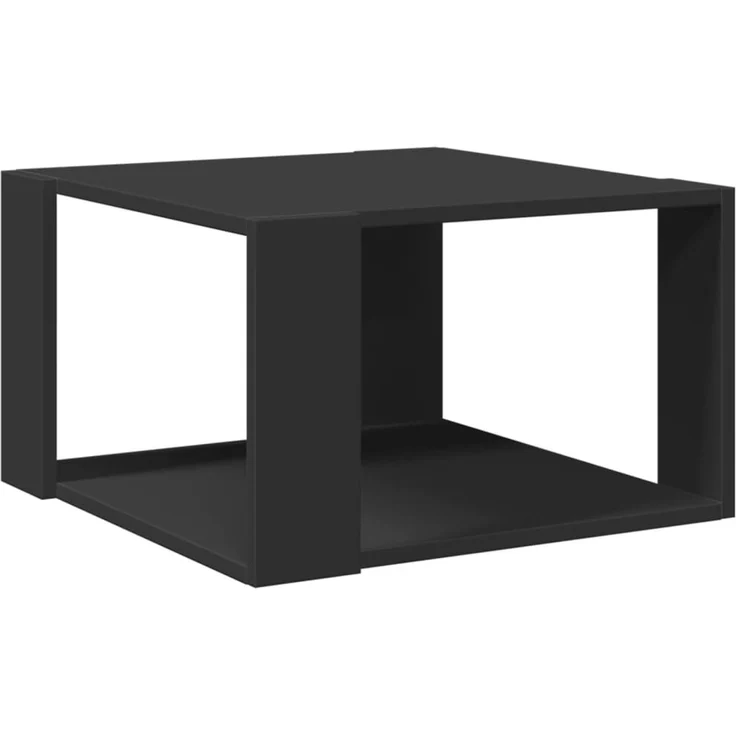 vidaXL Couchtisch Schwarz 51,5x51,5x30 cm Holzwerkstoff 848137 – Bild 6