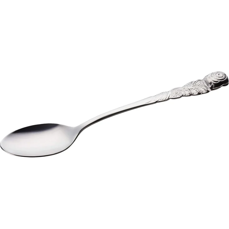 Espressolöffel 12er Rosendekor Edelstahl – Bild 4