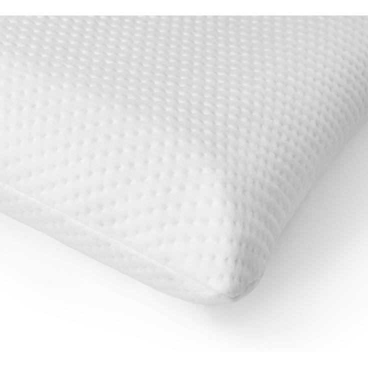 Nackenkissen aus Visco mit 2 Bezügen - Memory Foam Kissen -Orthopädisches Kissen für jede Schlafposition - Waschbarer Kopfkissen Bezug - Öko-Tex zertifiziert - Visco Kissen 40x80