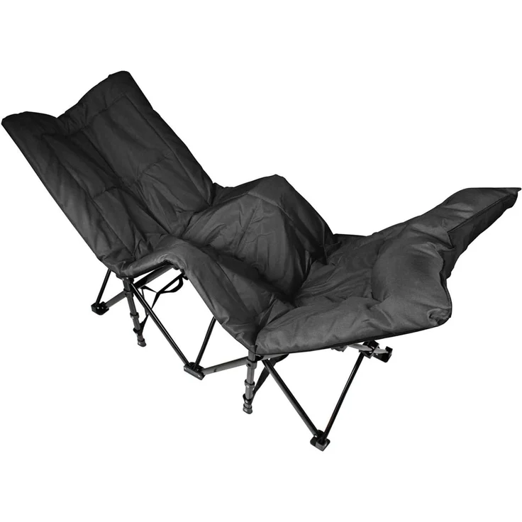 Popup Gartenliege Feldbett Campingbett gepolstert klappbar 190x67x37cm – Bild 5