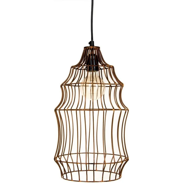Marrakesch Orient & Mediterran Interior Pendelleuchte Vintage Pendelleuchte Range 41cm, Industrielle Kupfer-Look Hängelampe, ohne Leuchtmittel, Handarbeit – Bild 2