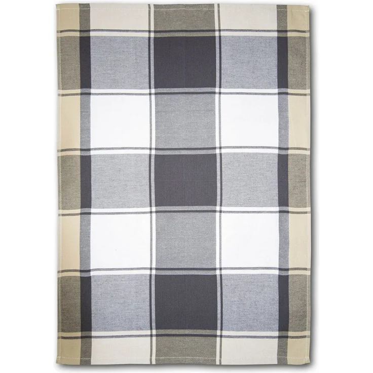 Dyckhoff Geschirrtuch KARO, Maße je Tuch ca. 50x70 cm, aus 100% Baumwolle, (Set, 3-tlg), mit drei verschiedenen Motiven – Bild 3