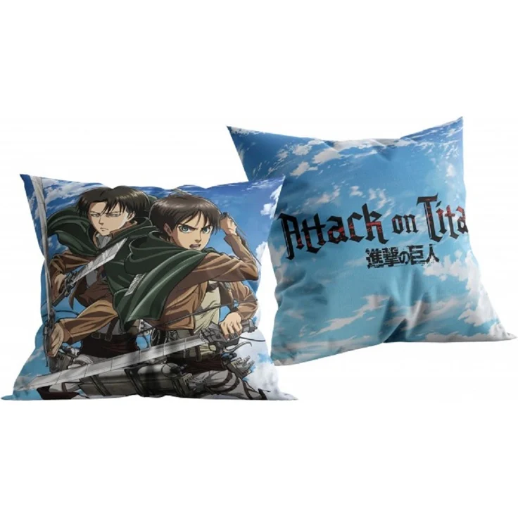 Attack on Titan Dekokissen Kuschelkissen (1 Stk.) 40 x 40 cm aus Polyester