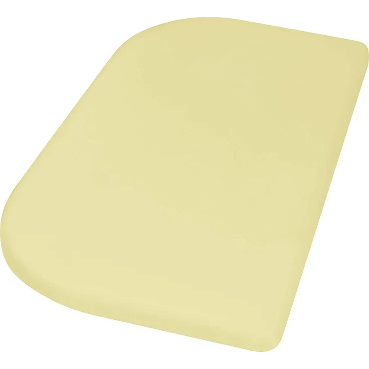 Playshoes Spannbetttuch Baumwolle für Seitenbett 89x51 cm gelb