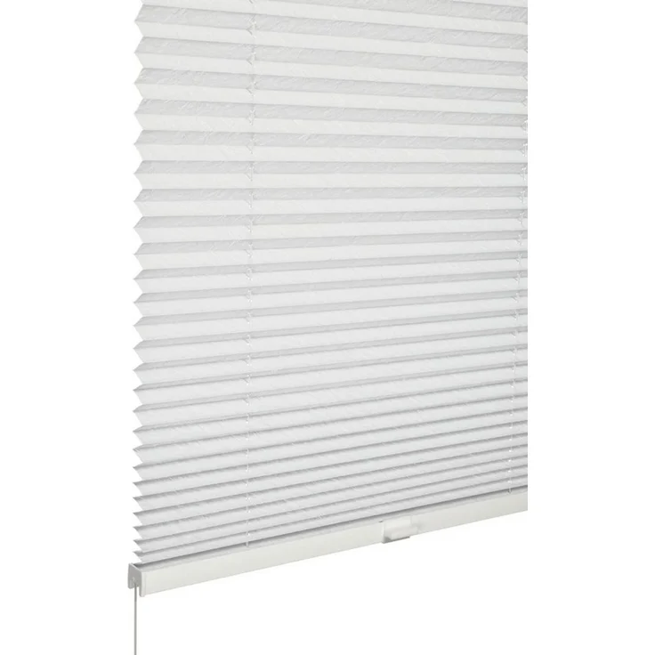SCHÖNER WOHNEN-Kollektion Plissee Milla, blickdicht, mit Bohren, verspannt, verschraubt, verschraubt, silberne oder weiße Rollo-Technik – Bild 2