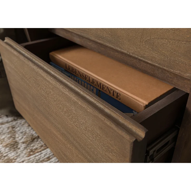 Schreibtisch Mango 150x75x78 braun geölt / sandgestrahlt PURE MANGO #110 – Bild 7