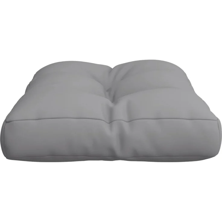 vidaXL Palettenkissen Grau 60x40x12 cm Stoff 360558 – Bild 5