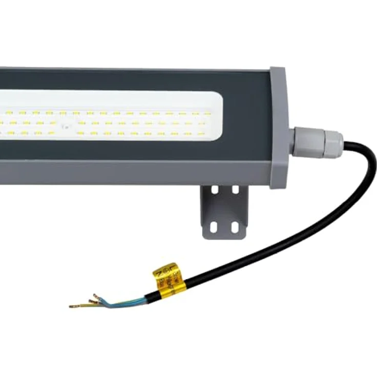 LUXULA Deckenleuchte LED Hallenleuchte Werkstattleuchte, LED fest integriert, Neutralweiß (5000K), IP65 – Bild 10