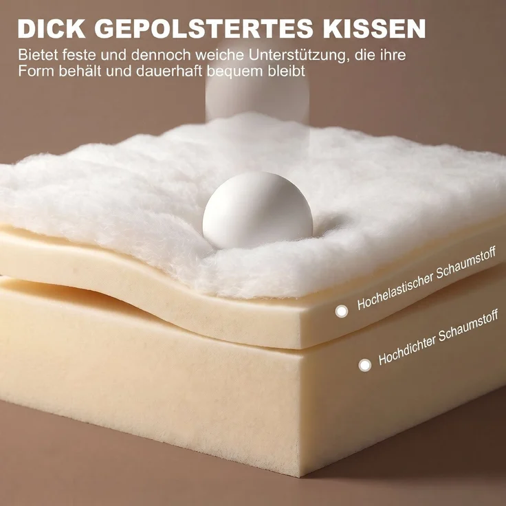 HOMCOM Schlafsessel, Polyester, Dunkelgrau, 94L x 63B x 89H cm – Bild 6