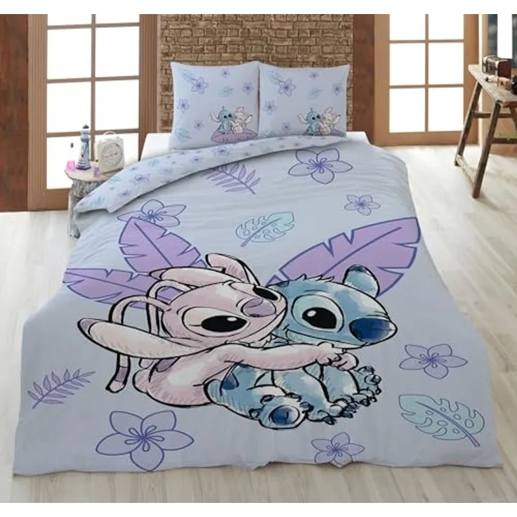 Disney Lilo und Stitch Wende Bettwäsche 2tlg 135 x 200 cm