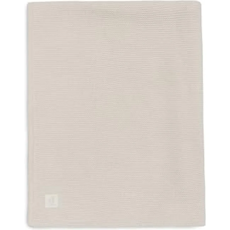 Jollein Babydecke - Basic Knit - 75 x 100 cm - Oat – Bild 1
