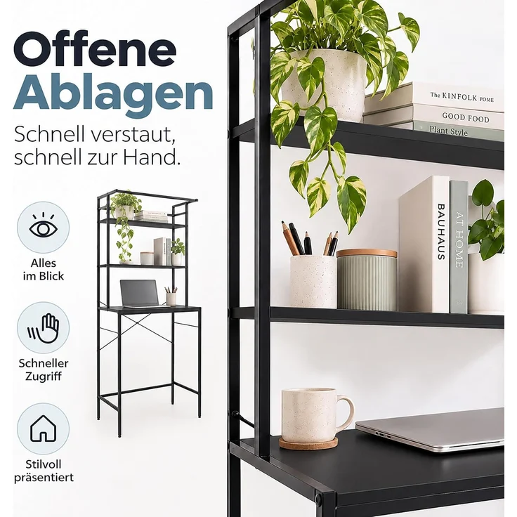 Relaxdays Waschmaschinenregal 3 Ablagen – Bild 9