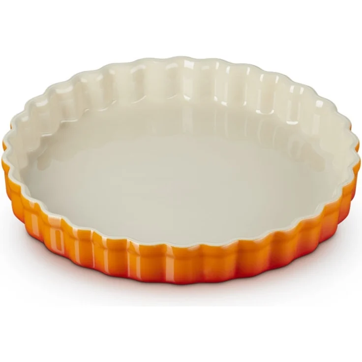 LeCreuset Tarteform aus Steinzeug 24cm | Ofenrot : Ofenrot – Bild 2