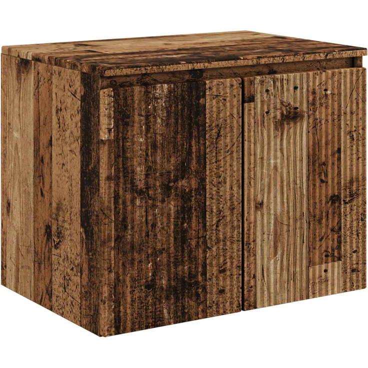 vidaXL Waschbeckenschrank Altholz 62,5 x 44,5 x 80 cm Holzwerkstoff 3404338 – Bild 4