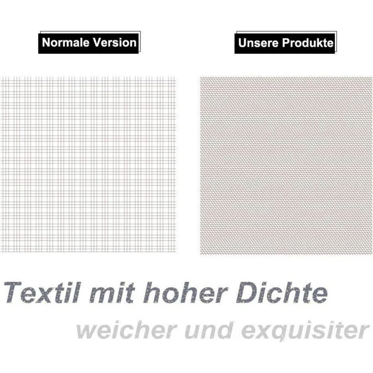 Bettwäsche 135x200 Baumwolle Winter Sommer Grau Gestreift Reißverschluss – Bild 2