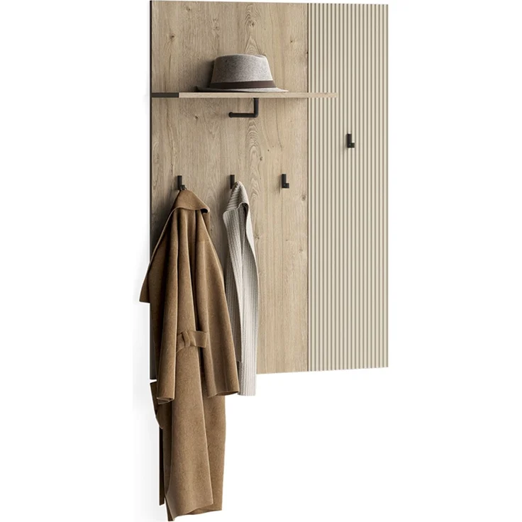 Wandgarderobe Puerto Eiche/Cashmere 86x120 cm Vicco – Bild 6