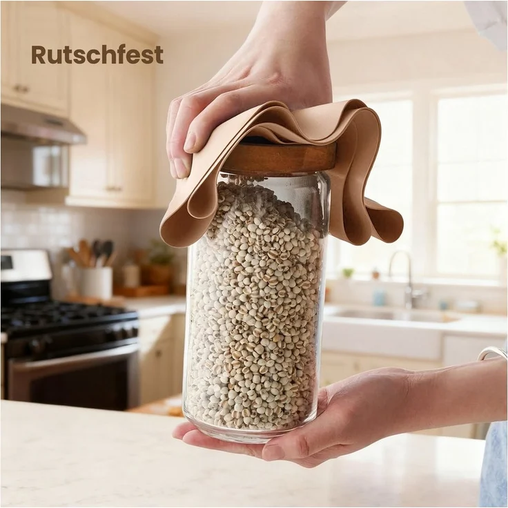 ANYSUN Platzset Tischset Tischmatte Kunstleder, abwischbar wasserdicht Anti-Rutsch, (Set, 4 Untersetzer), ideal als Untersetzeroder Dekoration, fùrden Innen- und AuBenbereich – Bild 3