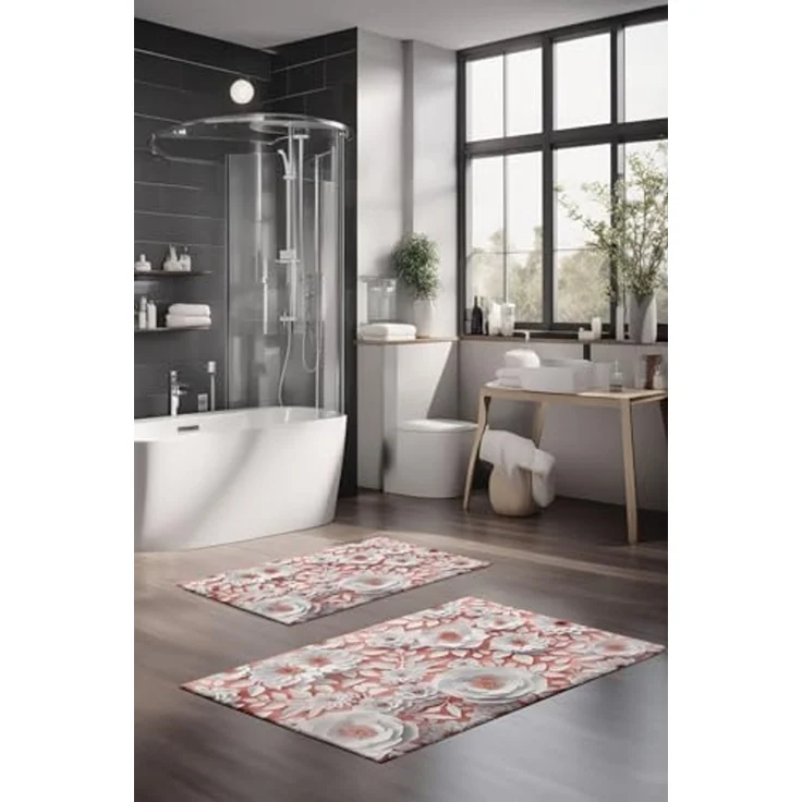 Mijolnir 'CT-5253' Badematten-Set (2-teilig), Mehrfarbig – Bild 1