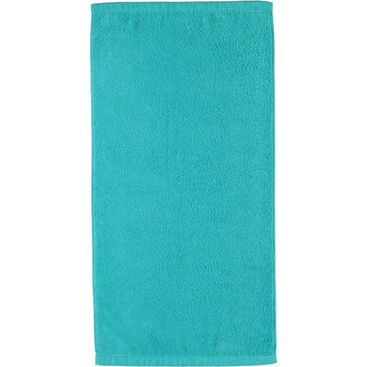CAWÖ Handtuch, 3er Pack - Lifestyle, Walkfrottier, Baumwolle, einfarbig Türkis 50x100cm – Bild 2