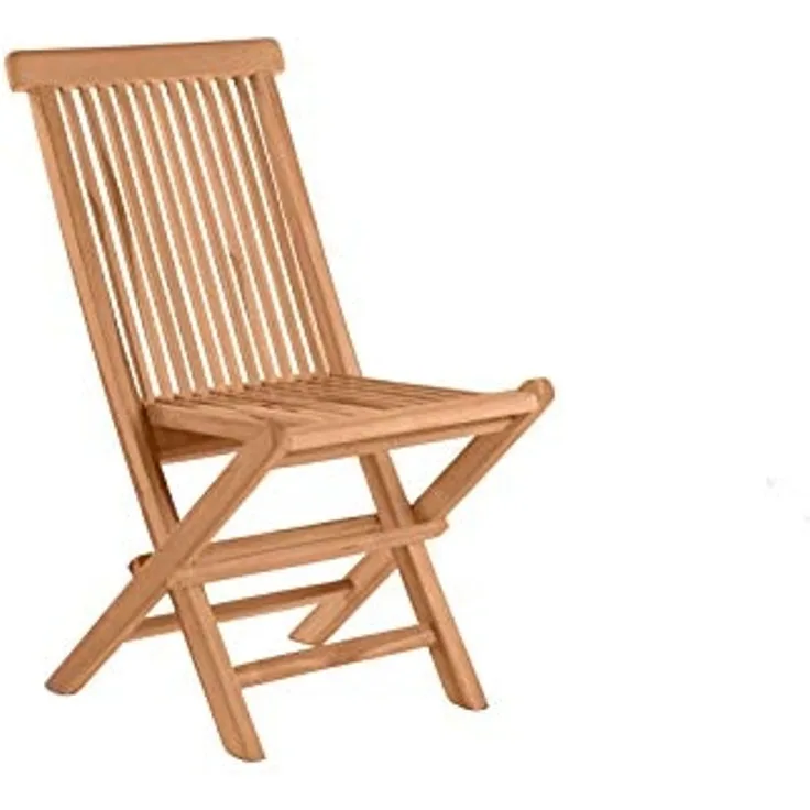 Gartenstuhl Klappstuhl Set 2-teilig Teak