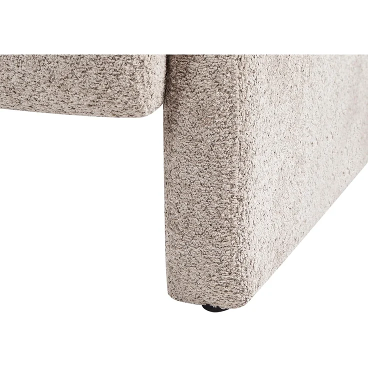 Sessel HALLSBERG Bouclé Taupe – Bild 8